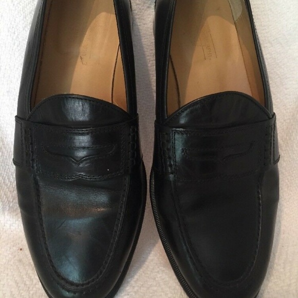 Johnston Murphy Apron Toe Penny Loafers Size 10W main image 7